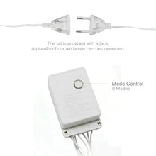 Warm white LED lights with heart-shaped balls for festivals