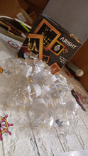 LED string lights with heart-shaped wish balls